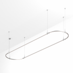 Основание ART-APRIORI-OVAL-HANG-4000x1000 (TN) (Arlight, IP20 Металл, 3 года)