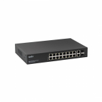 SKAT PoE-M-16G-2G-2S управляемый L2+ коммутатор PoE Plus, 300Вт, порты: 16-Ethernet, 2-Uplink, 2-SFP