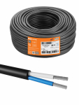 Кабель АсВВГ-П нг(А)-LS 2х4 ок(N)-0,66 ГОСТ (100м) TDM