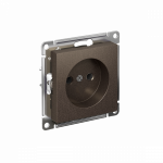 ATLASDESIGN РОЗЕТКА без заземления без шторок, 16А, механизм, МОККО