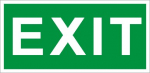 ПЭУ 012 Exit (210х105) пиктограмма