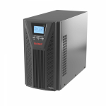 Онлайн ИБП ДКС серии Смолл Тауэр (Small Tower), 2000 ВА/1800 Вт, 1/1, клеммы, EPO,USB, RS-232, RJ45, з/у 1А, 6x7Ач