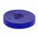 Хомут кабельный (стяжка) 5000ммx9мм лента-липучка пластик синий DKC