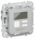 FLITE Термостат электр. с дисплеем 16А Т-ФлА ал. IEK