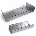 Пластина соединительная Профи INOX (AISI 316) 100х80 (2,0 мм) Промрукав