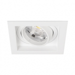 Светильник MS-VORTEX-BUILT-S90x90-12W Warm3000 (WH-WH, 20 deg, 230V) (Arlight, IP20 Металл, 5 лет)