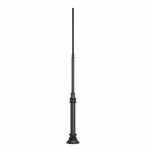Опора фланцевая OXOR-OT3-DE-D160-L3000 (BK) (Arlight, Сталь)