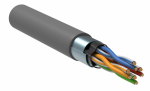 ITK Витая пара F/UTP 5E 4х2х24AWG PVC серый (305м) РФ/С