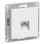 Розетка 1гн комп RJ45 с/у белый механизм кат.5е AtlasDesign Systeme Electric (1/10)