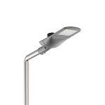 Светодиодный светильник VARTON уличный Tornado Parking крепление на консоль 60 Вт 2700 K 1..10V NEMA RAL7045 серый муар