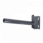 Кронштейн для уличных Светильников L=350мм d=40мм под бандажную ленту серый на столб JazzWay (1/2)