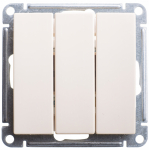 Выключатель 3кл с/у крем механизм W59 Systeme Electric  (1/10)