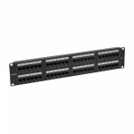 Патч-панель 19&quot;,2U,CAT6, 48 портов RJ45, неэкранированная
