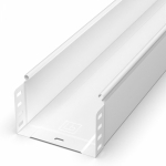 Лоток неперфорированный Стандарт 150х100х3000 (0,7 мм) RAL 9003 (6 м/уп) Промрукав