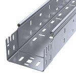 Лоток перфорированный Профи INOX (AISI 316) 100х80х6000 (2,0 мм) (12 м/уп) Промрукав