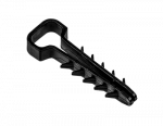 Дюбель-хомут PCD-F 05x08-45-100BL PA6.6 Jazzway (100 шт/уп)