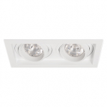Светильник MS-VORTEX-BUILT-S210x117-2x20W Warm3000 (WH-WH, 20 deg, 230V) (Arlight, IP20 Металл, 5 лет)