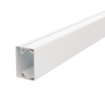 Металлический кабельный канал LKM 24x30x2000 мм (мини-канал), сталь белый