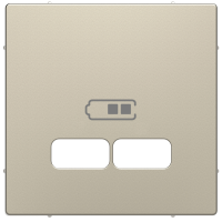 Центр. плата USB с/у usb пластик с надписью IP20 SE MERTEN D-Life