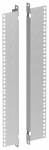 Профиль вертикальный 19" 12U шир. 600 (2шт/компл) GENERICA