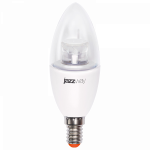 Лампа светодиод 7Вт C37 Е14 CL 3000K 540Лм PLED-SP CLEAR Jazzway