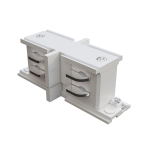 Коннектор прямой внутренний Trinity белый