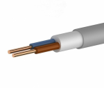 Кабель силовой NYM-O (НУМ) 2х1,5 серый ГОСТ Ореол (100)