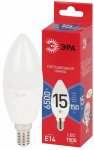 Лампа светодиодная ЭРА RED LINE LED B35-15W-865-E14 R 15Вт свеча на ветру холодный дневной свет Е14