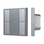 INTELLIGENT ARLIGHT Кнопочная панель DALI-201-23-4K-D2-IN Silver (BUS, Frame) (IARL, IP20 Металл, 3 года)