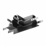 Коннектор Т-образный Gravity встраиваемый черный Черный TRA010CT-42B