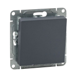 Механизм выключателя, одноклавишный, проходной, графит Эпика EKF