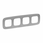 Рамка 4гн алюминий Valena ALLURE Legrand (1) Рамка 4гн алюминий Valena ALLURE Legrand (1)