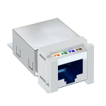 Разъем RJ45 категория 6 экранированный (FTP) Snap-In, тип C (для MP R2 2C, MPMT45 2C, MTM 2C, CP45)