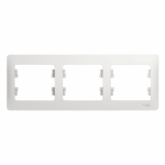 Рамка 3гн белый Glossa Systeme Electric  (1/15/90)