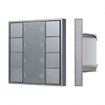 INTELLIGENT ARLIGHT Кнопочная панель DALI-201-23-4G-DIM-DT6-IN Silver (BUS, Frame) (IARL, IP20 Металл, 3 года)