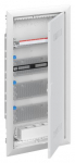 Шкаф ЩРВ-П-48мод мультимедийный встр. пласт с дверью с вентиляционными отверстиями (4 ряда) UK648MV IP30 ABB(1/1)