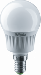 Лампа светодиод 7Вт шар Е14 2700К 525Лм матовая NLL-G45-7-230-2.7K-E14 Navigator