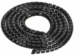 Спираль монтажная СП-12 черная (2м/упак) IEK