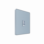 Systeme Infinity, Розетка информационная С/У RJ-45 кат.5e, Стальное небо