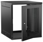 Шкаф наст. 12U 600х650мм перфр. дв. чер. GENERICA