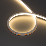 Лента герметичная MOONLIGHT-PRO-TOP-X320-13x12mm 48V Warm3000 (9.6 W/m, IP67, 30m, wire x2) (Arlight, Вывод боковой, 7 лет)