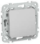 FLITE Выключ. 1-кл. кноп. 10А ВС11-2-0-ФлА ал. IEK