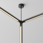 Technical T-образный вертикальный коннектор для системы Shelf с вводом питания