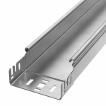 Лоток неперфорированный Профи INOX (AISI 304) 100х50х6000 (1,0 мм) (12 м/уп) Промрукав