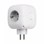 Разветвитель JAZZway AC-3UGS-wh заземл., выкл.