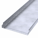 Лоток перфорированный Профи INOX (AISI 316) 600х100х6000 (1,5 мм) (12 м/уп) Промрукав