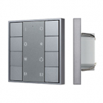 INTELLIGENT ARLIGHT Кнопочная панель DALI-201-23-1G-2SC-RGBW-DT8-IN Silver (BUS, Frame) (IARL, IP20 Металл, 3 года)