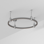 Основание ART-APRIORI-ROUND-ROD-200-R600 (TN) (Arlight, IP20 Металл, 3 года)