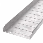Лоток неперфорированный Профи HDZ 400х80х6000 (1,0 мм) (12 м/уп) Промрукав