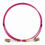 Шнур коммутационный патч-корд оптический многомодовый (MM) 50/125 OM4 разъемы zip-cord LC/UPC-LC/UPC 3мм дуплекс LSZH 5м REXANT